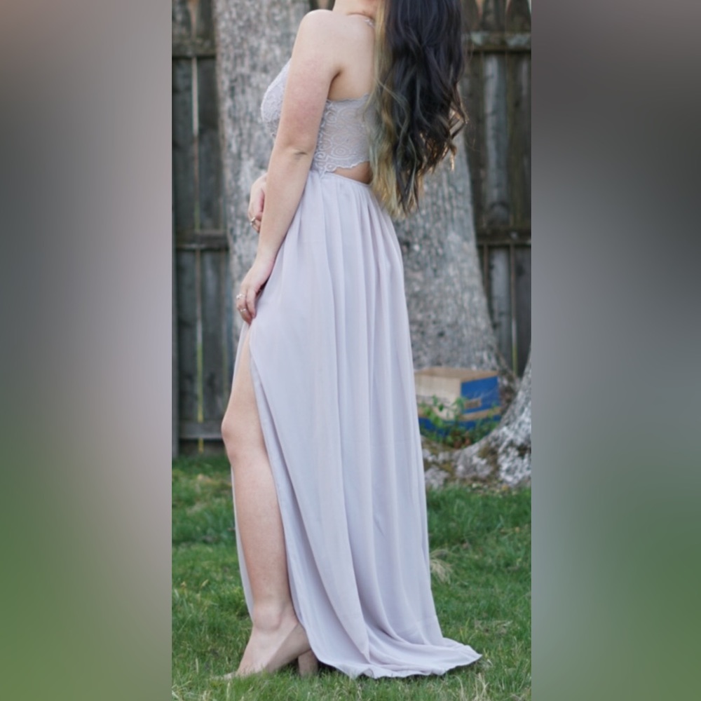 Nude Color Gown